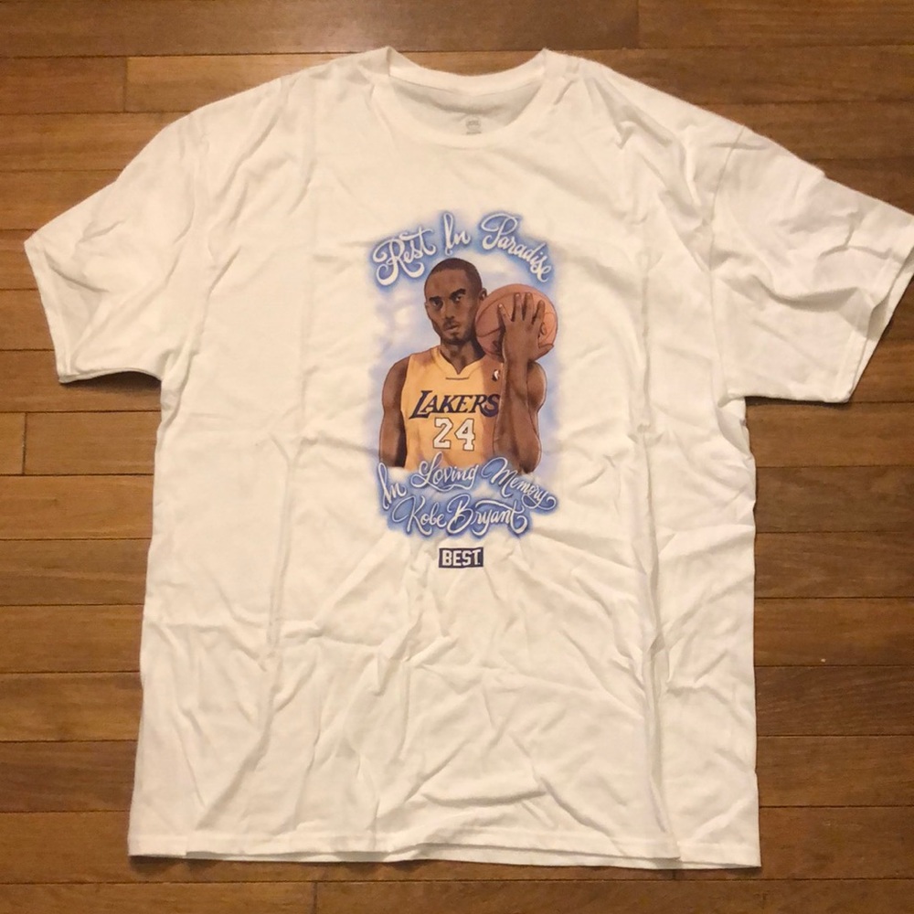 Kobe Bryant Rest in Paradise Tee T-Shirt XXL